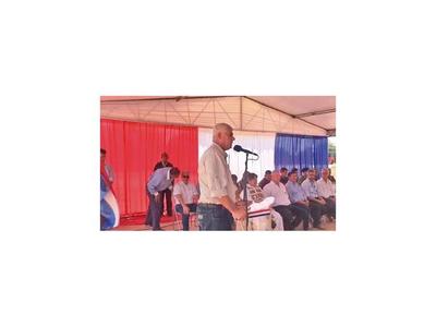 Inauguran ruta de la era Cartes