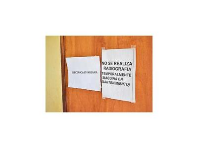 Centro de Salud de Paso Yobái sin rayos X   hace 2 años 