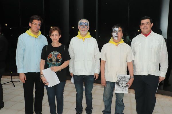 Inauguraron el Altar de Muertos