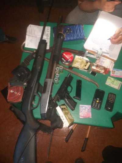 Desarticulan gavilla que estaría preparando millonario asalto a transportador de caudales