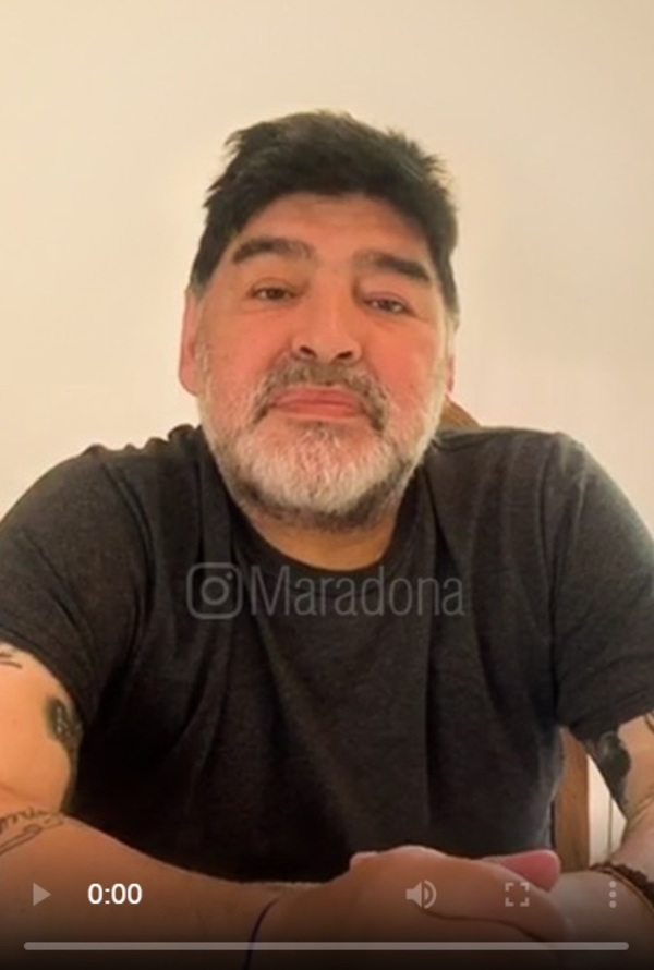 Maradona deshereda a todos sus hijos (video)
