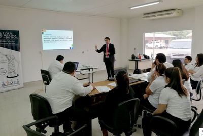Realizaron capacitación para funcionarios judiciales en Boquerón