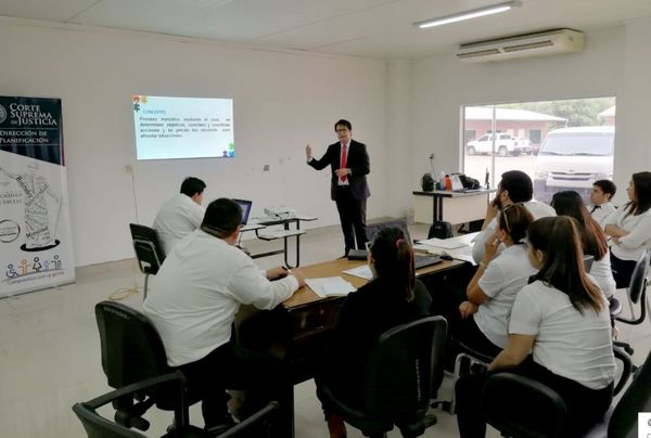 Realizaron capacitación para funcionarios judiciales en Boquerón