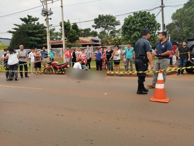 Mujer fallece tras ser embestida por una motocicleta | Alto Paraná, Ciudad del Este