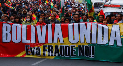 Opositores bolivianos deciden cerrar fronteras hasta que Evo Morales renuncie » Ñanduti
