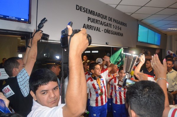 ¡Llegaron los campeones del mundo!