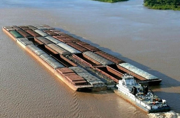 Bajante del nivel de los ríos perjudica enormemente al transporte fluvial