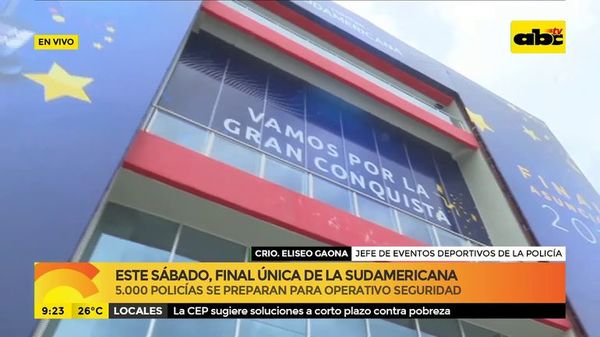 Este sábado, final única de la Sudamericana - ABC Noticias - ABC Color