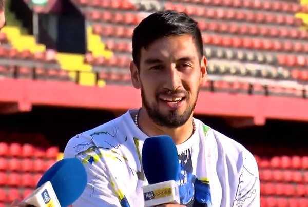 Marcelo Estigarribia y el deseo de entrar en la historia de Colón