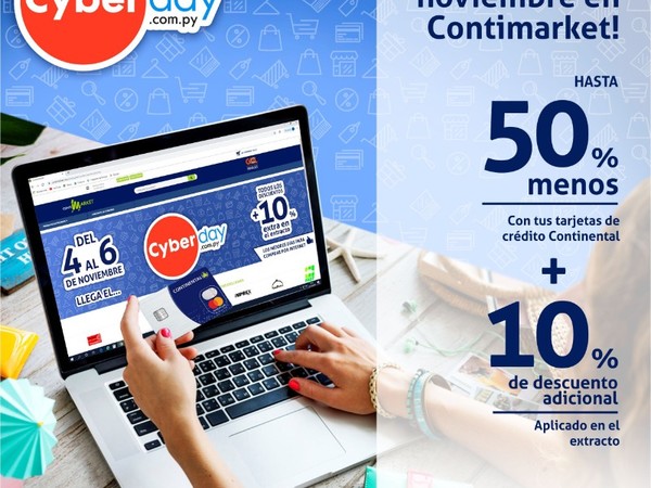 ¡El Cyberday llega a Contimarket.com!