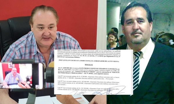 Gobernador entrega licitación para publicidad a conocido extorsionador y estafador