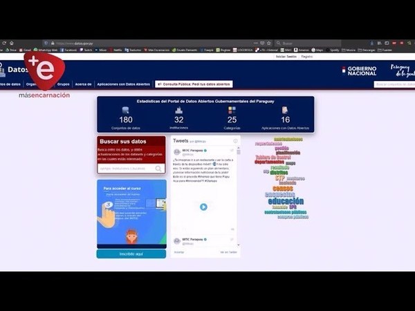 DATOS ABIERTOS: RECOMIENDAN UTILIZAR PLATAFORMA DE PORTALES DIGITALES
