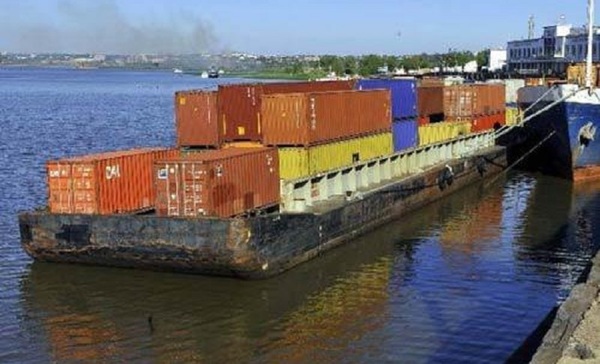 Transporte fluvial seriamente afectado por bajo nivel de los ríos