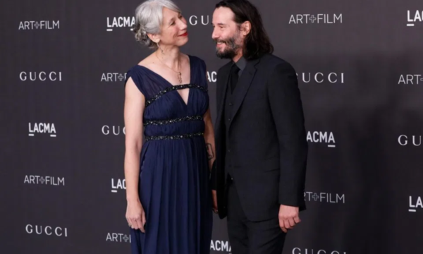 Keanu Reeves presentó a su nueva novia
