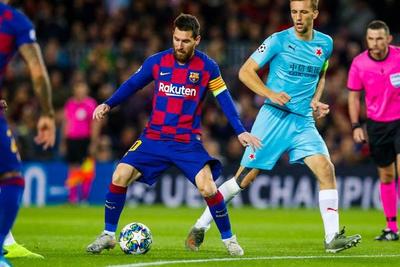 Barcelona iguala ante Slavia Praga en el Camp Nou