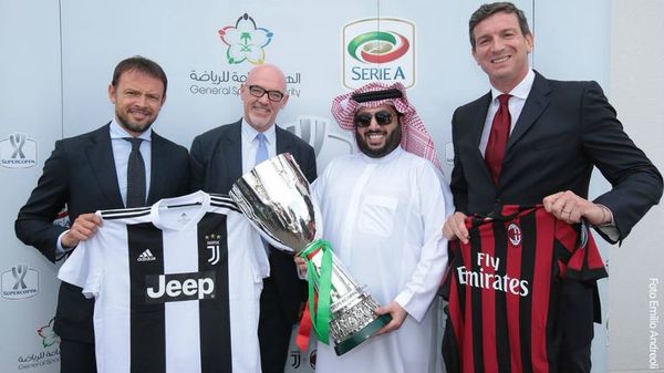 Supercopa italiana se jugará de nuevo en Arabia - Fútbol - ABC Color