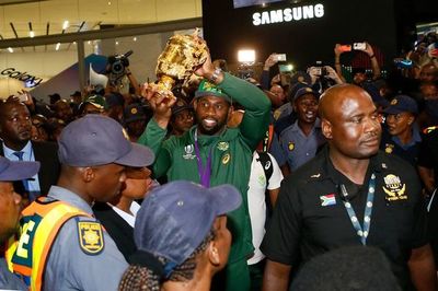 Los Springboks son recibidos como héroes - Polideportivo - ABC Color
