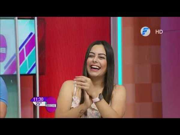 Larissa Riquelme visitó El Resumen