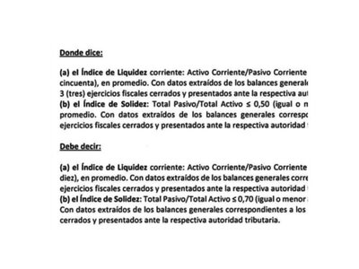 Adenda genera sospechas en licitación de la Transchaco