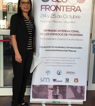 Docente paraguaya defiende una investigación en Argentina