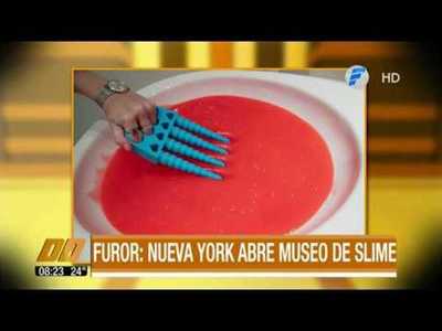 Furor: Nueva York abre museo del slime