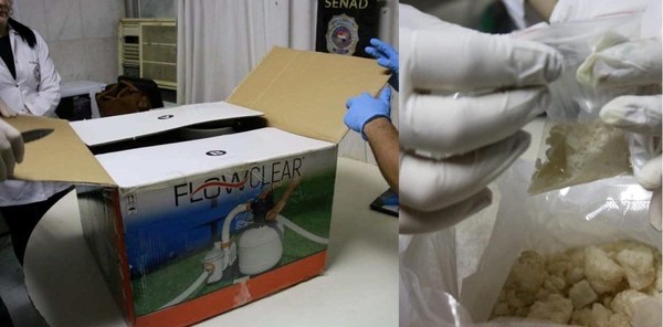 Transportaba metanfetaminas en caja de filtro para piscina desde Estonia; el destino era Ciudad del Este - ADN Paraguayo