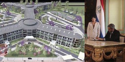 MARITO FIRMÓ EL DECRETO POR EL CUAL SE AUTORIZA EL GRAN HOSPITAL DEL SUR