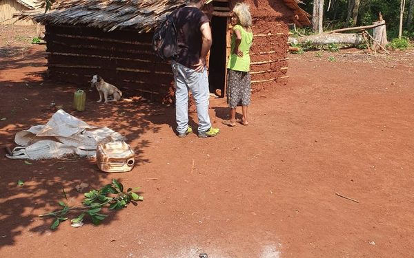 Niños en estado de desnutrición en comunidad indígena de Ñacunday