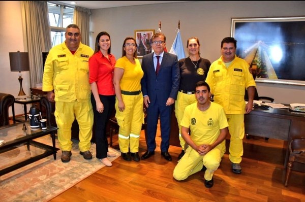 EBY renovará acuerdo con bomberos de Ayolas - Digital Misiones