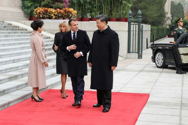 Francia y China hacen frente común contra Donald Trump
