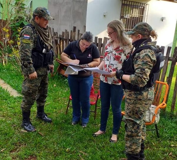 Allanan viviendas en Hernandarias