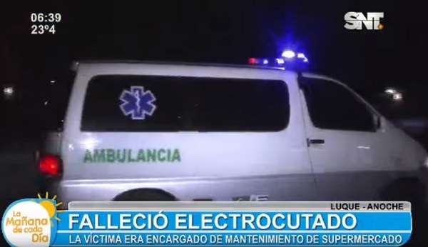 Trabajador muere electrocutado en conocido súper luqueño