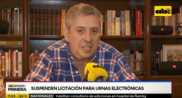 Suspenden contratación de urnas electrónicas por interés político, dice Bestard