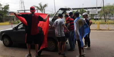 Intenso control ante ingreso de 40 mil hinchas de Colón de Santa Fe