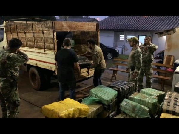 CASI 3.000 KILOS DE MARIHUANA FUERON INCAUTADOS EN EDELIRA´I