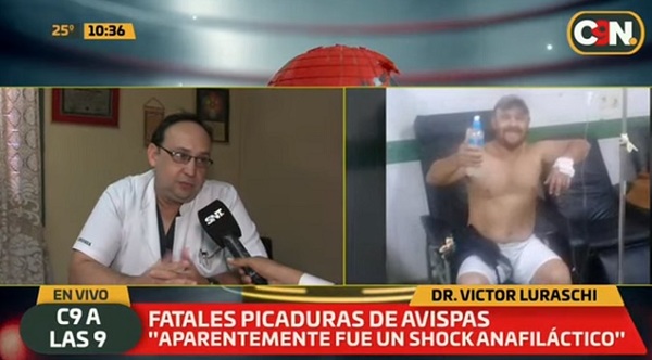 Director de hospital habla de la muerte de albañil a causa de picaduras