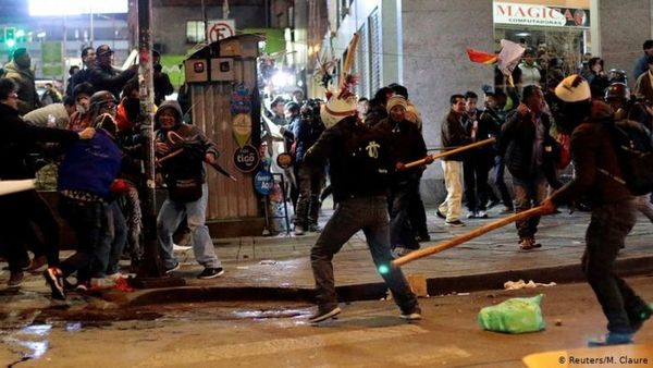 OEA condenó actos de violencia en Bolivia