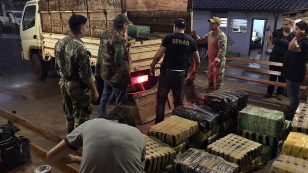 HOY / Nuevo golpe de SENAD a narcos: incautan más de 2 toneladas de marihuana en Itapúa y Alto Paraná