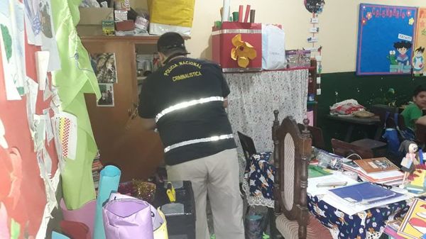 Rateros violentaron dos escuelas de San Lorenzo - Nacionales - ABC Color