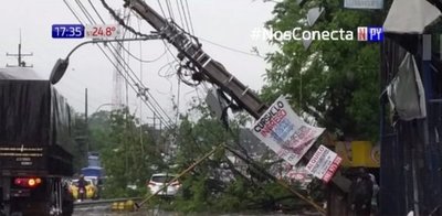 Villa Elisa, otra ciudad arrasada por el temporal | Noticias Paraguay
