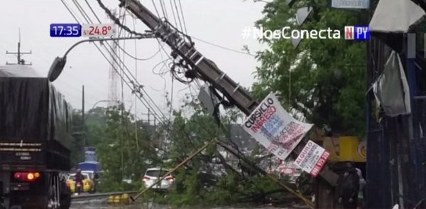 Villa Elisa, otra ciudad arrasada por el temporal | Noticias Paraguay