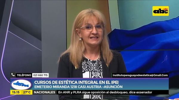 Cursos de Estética Integral en el IPEI - Ensiestados - ABC Color