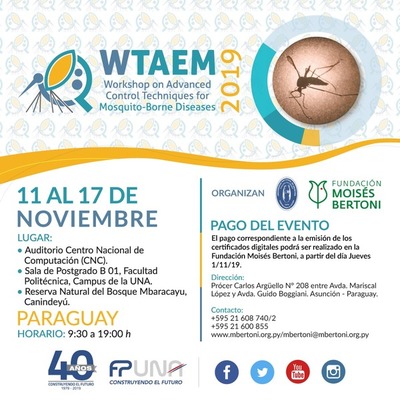 Congreso internacional tratará sobre técnicas avanzadas para control de epidemias provocadas por mosquitos | .::Agencia IP::.