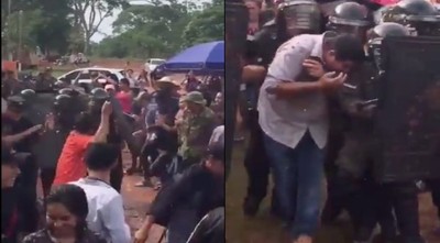 A huevazos echan al intendente de Arroyito