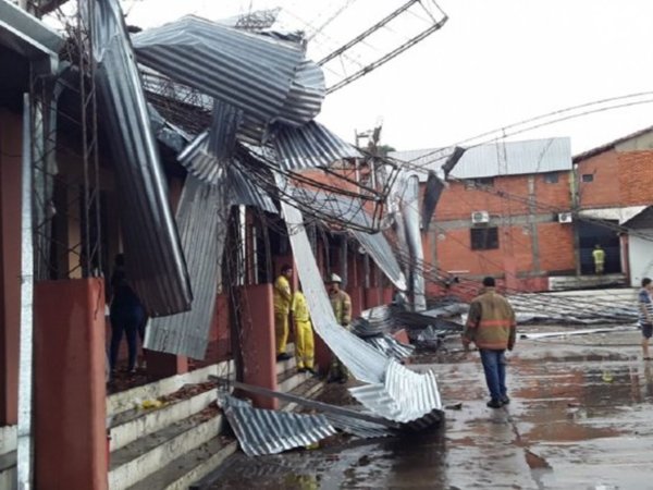 Suspenden clases por destrozos en colegio de Ñemby