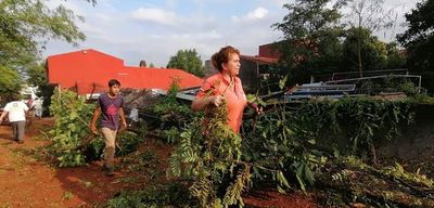 El día después del temporal en Ñemby y Villa Elisa - Nacionales - ABC Color