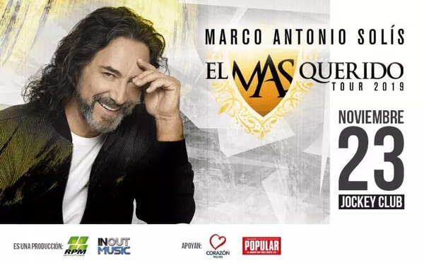 Fans agotan sector alfombra roja para concierto de Marco Antonio Solís en Paraguay - .::RADIO NACIONAL::.