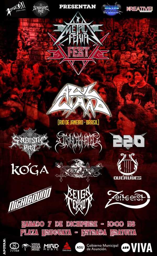 Anuncian quinta edición de la Metal Feria Fest - .::RADIO NACIONAL::.