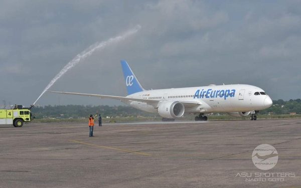 Air Europa presentó nueva tecnología para vuelos Asunción-Madrid