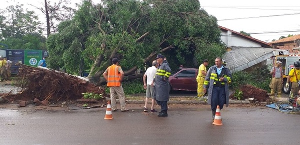 Intendente señala daños materiales importantes en Villa Elisa